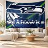 Seattle Seahawks Wall Tapestry, Soft Fabric Wall Hanging, Decorative Backdrop For Bedroom Home Wall Art