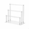 ThreeTier Earring Display Convenient To View See Rack SpaceSaving Acrylic Jewelry