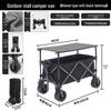 Tragbarer faltbarer Outdoor-Campingwagen