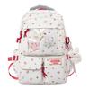 Schoolbag, Korean-style INS star print backpack, high-aesthetic sweet-style two-piece backpack for grades 1-1 for primary and secondary school 