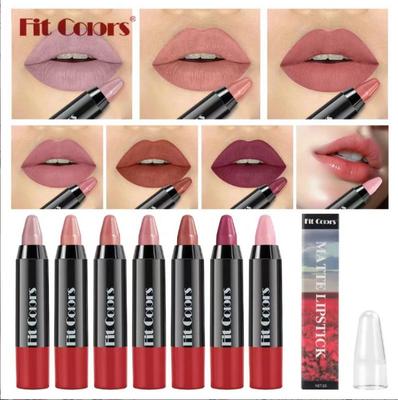 Matte Lipstick  Lasting Women Sexy Red Velvet Lip Tint Lip Glaze Makeup Cosmetics Matte Lip Crayon