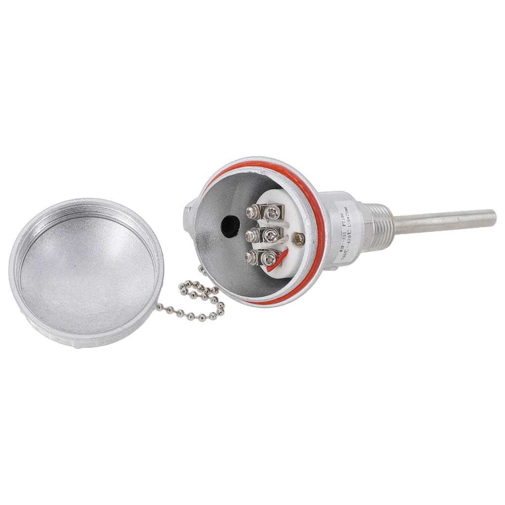Electrical Equipment Stainless Steel Temperature Sensor Probe Terminal Head Thermocouple Terminal Head 8mm Pipe Diameter