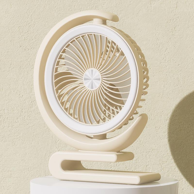 USB Mini Desktop Clip Fan - Ultra-Quiet, Multi-Functional for Dorms & Offices
