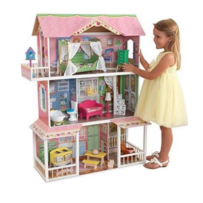 kidkraft wooden dollhouse