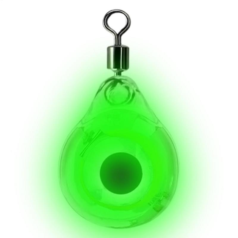 LED Fishing Lures Glow In Dark Fishing Beads Stopper Underwater Flasher Lights Glow In Dark Mini Underwater Flasher Lights