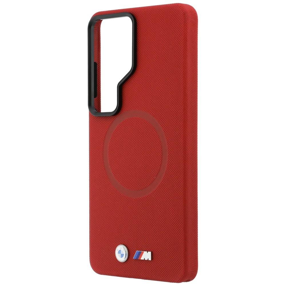 BMW M Metal Logo MagSafe Case for Samsung Galaxy S26 Ultra Red