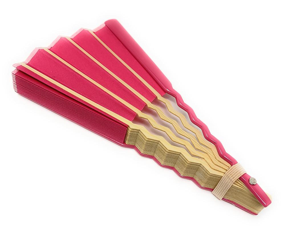 Shoroku GIZAGIZA Fan [Nishikawa Shoten] (Orange)