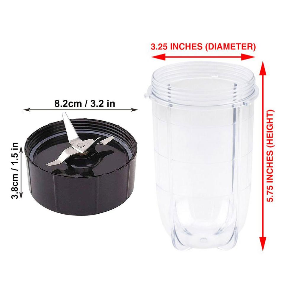 12 stk Blender Kryssblad Erstatningsdel med Kopper Støtdempingsputer Toppgir Pakninger Kopplepperinger for 250W MB1001-serien