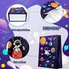 Space Goodie Bags, 24 Pcs Space Party Favor Bags Set Outer Space Treat Bags Space Gift Bags for Space Birthday Party Decorations