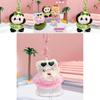 Adorable Plush Animal Keychain For Summer Pool Party Cute Travel Gift Accessories