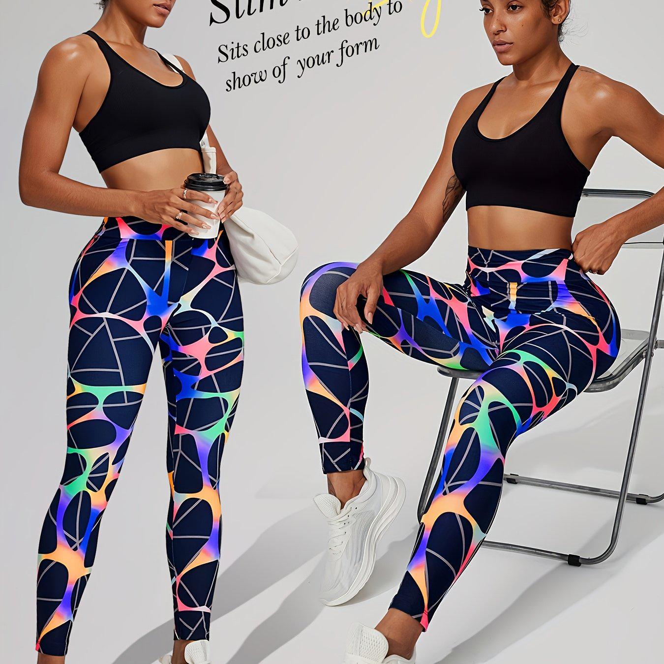 

Digital Print Yoga Pants - Model B 18974 Extra Large
