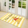 Custom Name "Pooh Tiger Adventure" Carpet Rug Customizable Soft Washable Anti-Slip Home Living Room Sofa Mats Personalized Rug. 0909398
