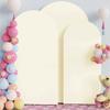 Banquets Decoration Wedding Background Cover Polyester Arch Stand Covers  Baby Shower Decorations