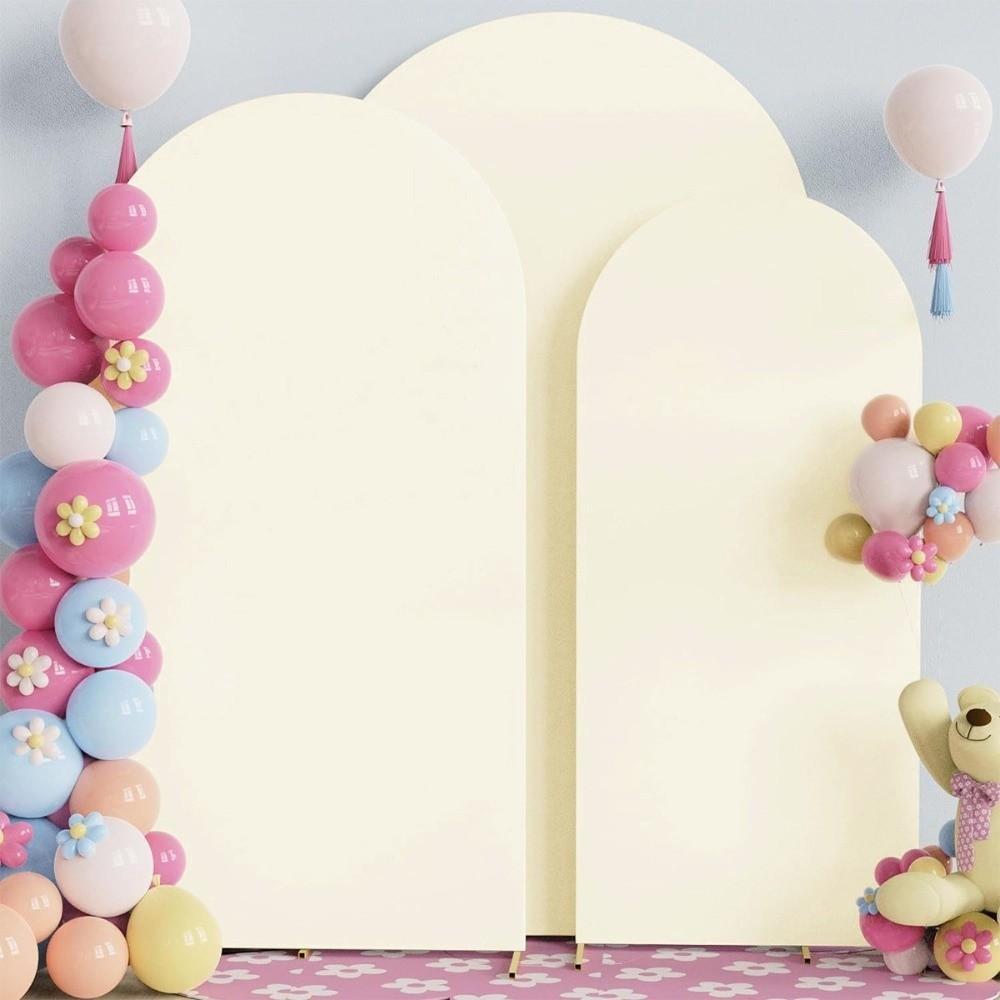 Banquets Decoration Wedding Background Cover Polyester Arch Stand Covers  Baby Shower Decorations