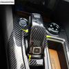 Pro Peugeot 208 - 2025 Dekorativní kryt hlavice řadicí páky středové konzole ABS Matný / Vzhled karbonových vláken Příslušenství