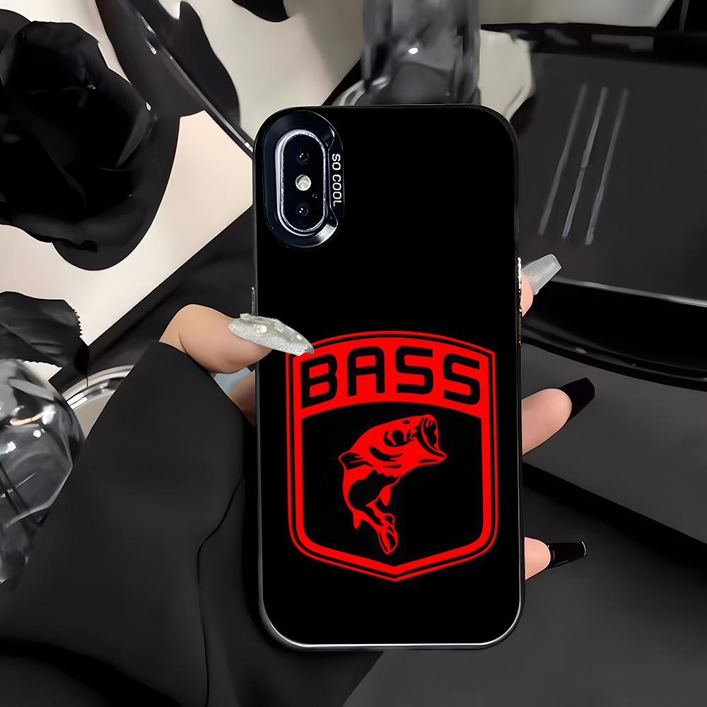

B-bass-P-pro-s-shops Phone Case For IPhone 17 Air 16 E 15 14 Plus 13 12 11 Pro Max Colored Silver Cover iPhone 16 Plus