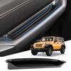 Mellbo Jeep Wrangler JL Glove Box Storage Pocket with Mat Item Compartment Custom Parts 2018-2023 Anti-Slip - Accessory/Small -