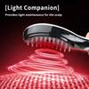 Electric massage comb for hair loss prevention, meridian head massage device, phototherapy hair care comb, colorful hair care ma