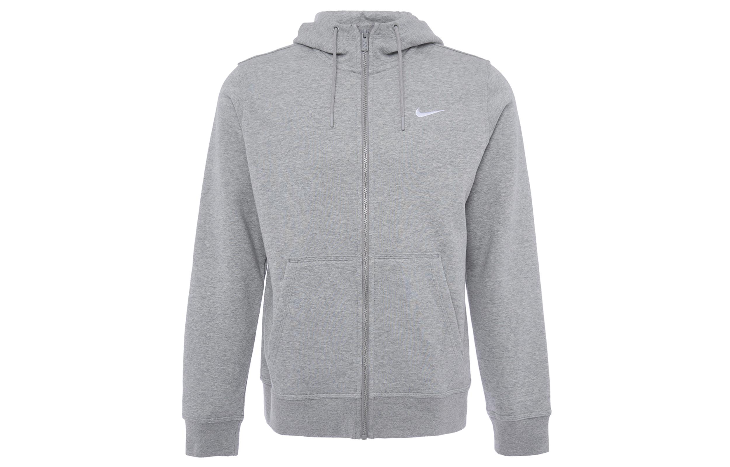 Nike Sports Life Collection Fleece Lined Thermal Hooded Athleisure Jackets & Coats Men s Gray 623451-063 L