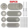 31Pcs Diamond Cutting Discs Sanding Grinding Wheel Circular Saw Blade Woodworking Metal Dremel Mini Drill Rotary Tool Access