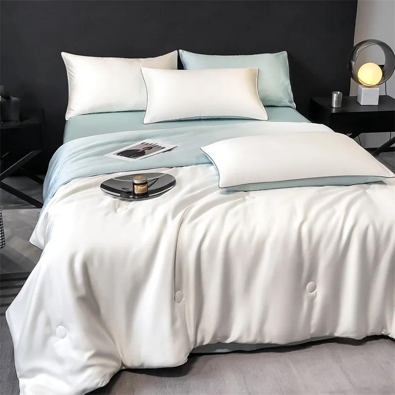 New Solid Color Tencel Summer Duvet Lyocell Household Tencel Summer Duvet