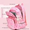 2023 Kindertasche Schultasche Mädchen Schultasche Spritzwassergeschützter Rucksack Niedliche Cartoon-Umhängetasche Grundschul-Tagesrucksack Schulbedarf Lila