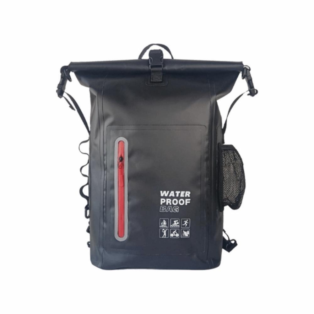 

25L Drift Swimming Bag Waterproof Camping Bag Fashion Drybag River Trekking чорний