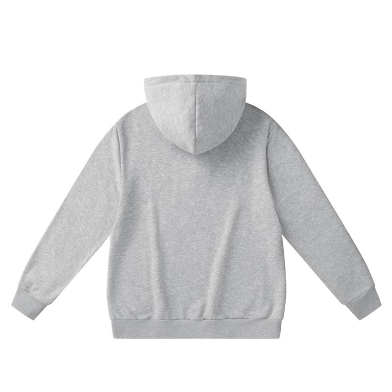 Men's Clothing Autumn and Winter Simple Solid Color Velvet Hooded Sweatshirt Loose Casual Fashion Long-sleeved Top