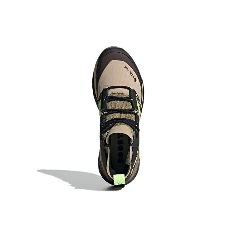 adidas Terrex Free Hiker GTX Savanna Men Sneakers Brown Hi-Res-Yellow Core-Black FX4509
