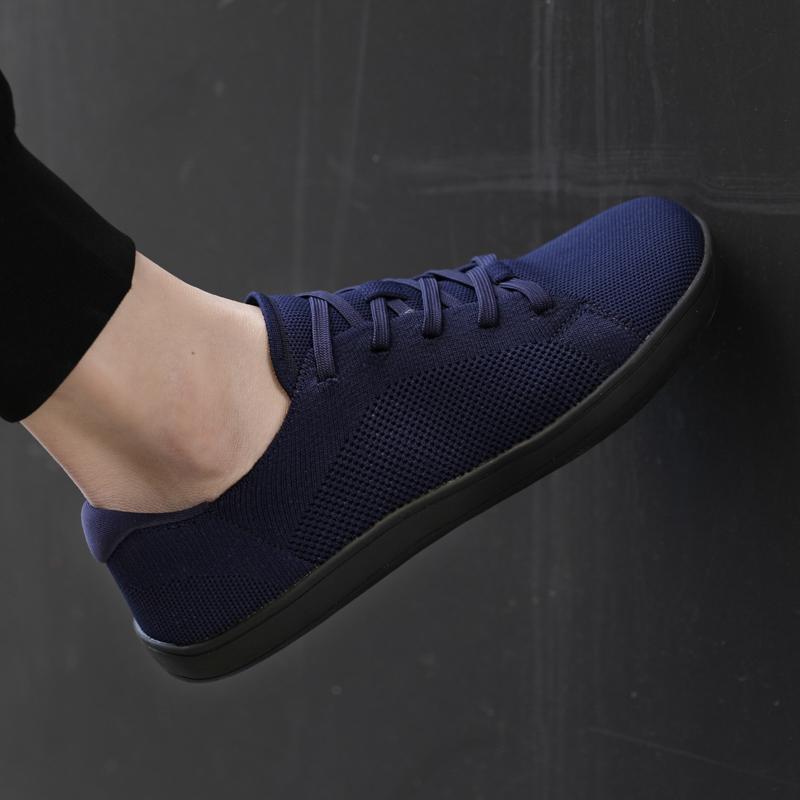 Wide Toe Casual Sports Shoes Minimalist Barefoot Walking Shoes Gym Training Sneakers Light Elastic Flats