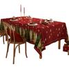 Christmas Waterproof Tablecloth Atmosphere Decorative Dining Table Cloth Dining Table Photo Background Cloth Stall Dirt-Resistant Cloth