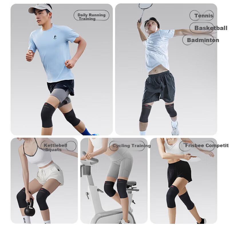 Li-Ning Summer Thin Knee Brace for Running Men and Women, Meniscus Injury, Effusion, Synovitis, Joint Pain