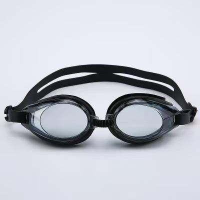 Silicone Swim with Clear, Unisex Non- Swim for Pool and Diving, Black, Model 268