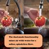 Water Saver Kitchen Faucet Aerator Dual-mode Spray Anti-Splash Sprayer  Taps Applications