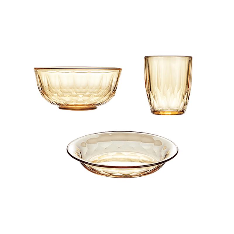MIEIVC Miyue Shiguan 3-Piece Glass Tableware Set