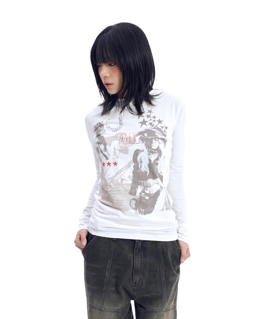 AAKAM Western Muse Long Sleeve (White)