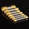 Oțel Inoxidabil 304 Filet Exterior BSP 1/2" 3/4" 1" Furtun de Duș cu Fălci Metalice Boiler Fălci Metalice Cap de Cupru Lungime 15CM-100CM