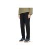 Skechers Yazan Series Comfortable Skin-Friendly Soft Woven Straight Leg Casual Pants Men Bottoms Carbon-Black L324M117-0018