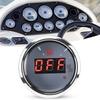 2in Fuel Level Gauge LED Digital Display Smart Red Light Alarm for Marine Boat Car