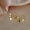 Fashion ins cold wind simple light luxury high-end ear buckle temperament geometric earrings women's small and versatile tide earrings