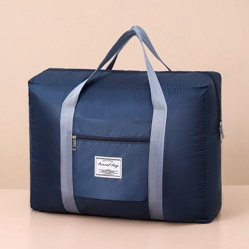 

Versatile And Portable Foldable Travel Storage Bag For Traveling And Moving тёмно-синий