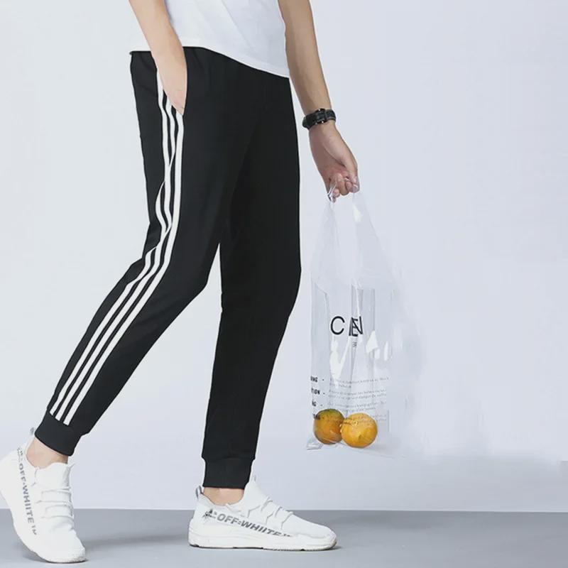 Pánské ležérní letní tepláky slim fit - Velká velikost