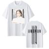 Singer Rosalía LUX Album Tour Graprhic Tshirt Mens Women Oversized Short Sleeve Loose Tshirts Aesthetic Casual Tshirts