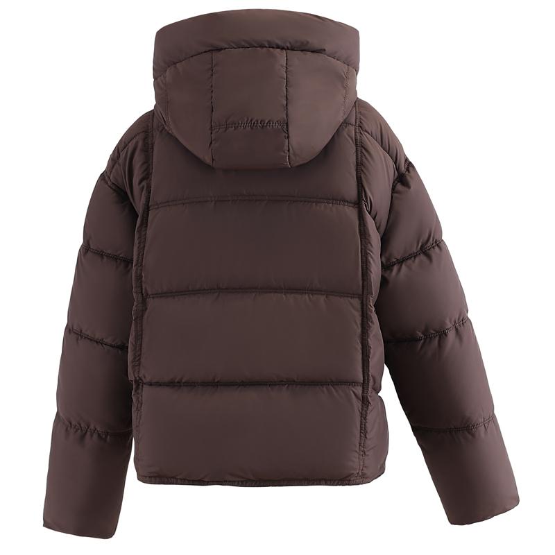 Fashion Winter Jackets Woman Short Parkas Hooded Plus Size Loose Thick Warm Outerwears Women's Coats