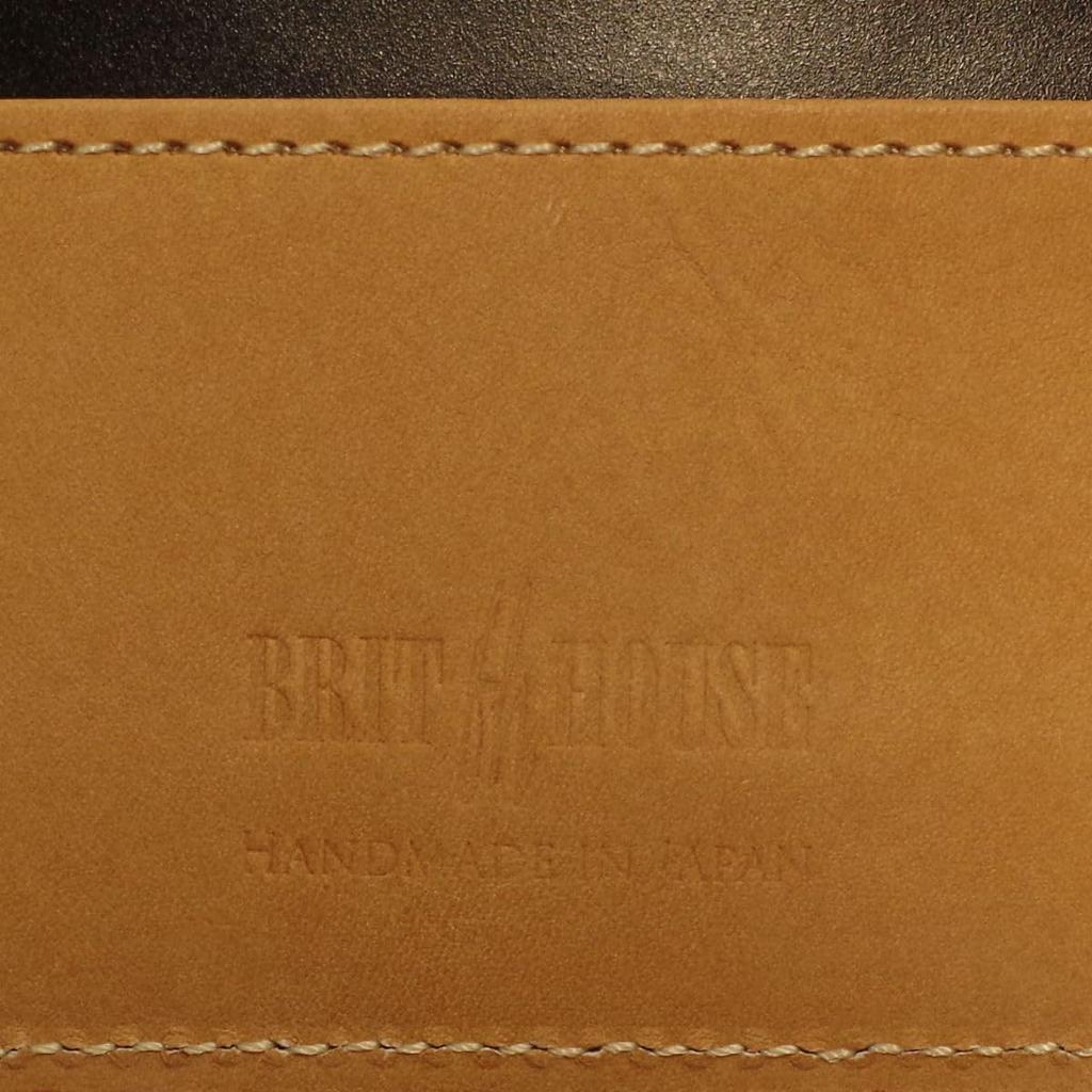 BRIT HOUSE System Notebook Cordovan Black CO-1025-BK