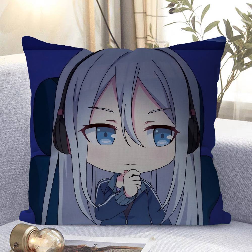 

Project SEKAI Yoisaki Kanade Наволочка Подушка для дивана Автомобильная подушка Рождественский подарок 40x40см 45x45см 12x12Inch