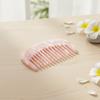 Pocket Comb Acetate Hair Comb Marble Pattern Scalp Massage Comb  Travel Essential
