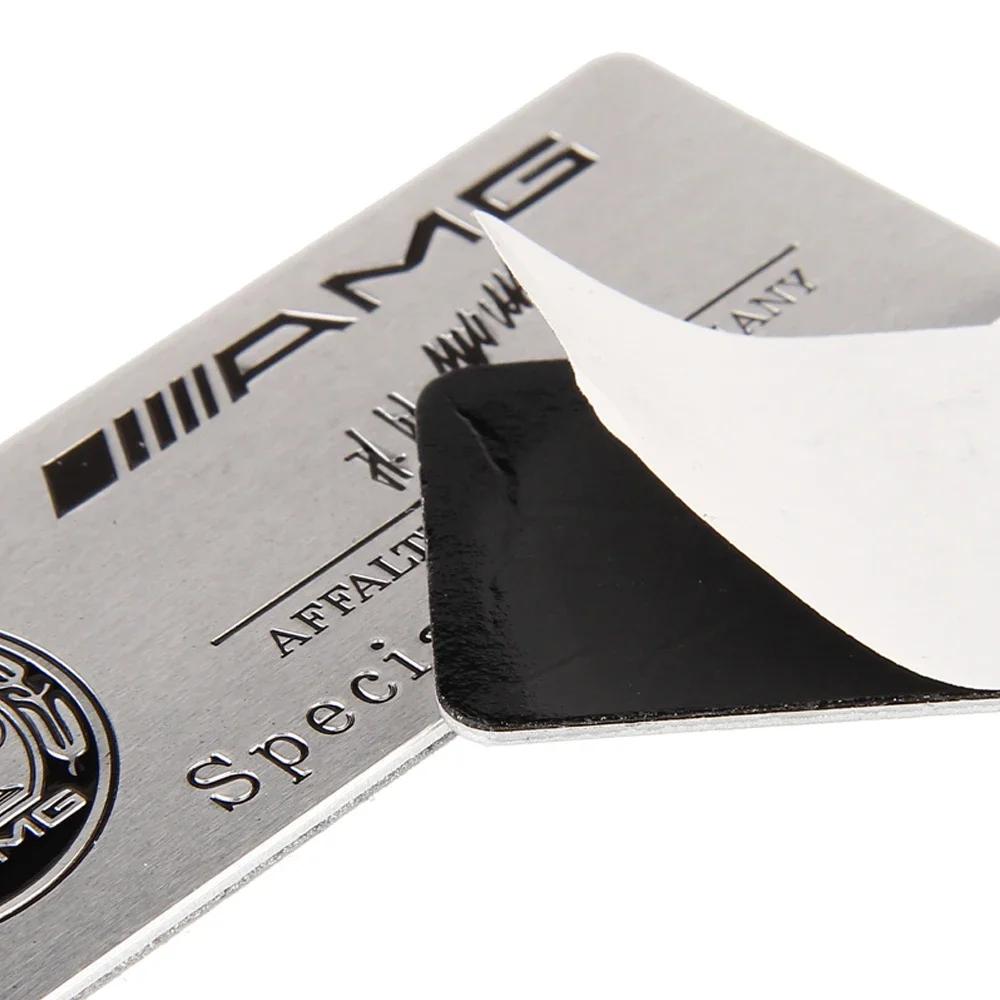 Hots  1pcs 80x30mm Auto Side Window Badge Sticker for Mercedes benz W203 W204 W205 W210 W211 W212 W463 W464 W164 W176 CLA CLS SL