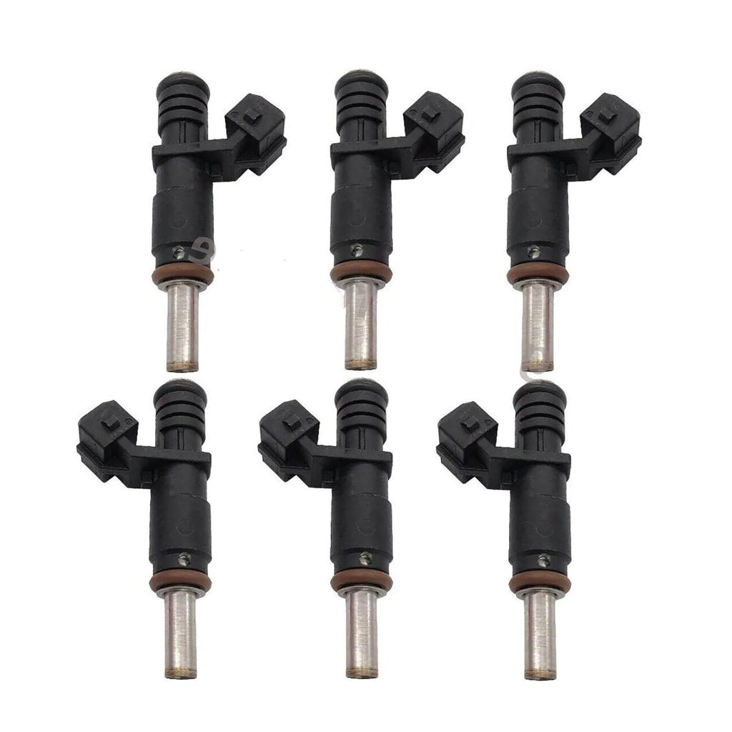 6 Fuel Injectors for BMW 128i 328i X3 X 5 Z4 525i 2.0L 2.5L 3.0L 2006-2012 7531634 13537531634 FJ748 1353753163
