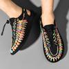 Men's Woven Casual Beach & Outdoor Sandals - Roman Style Water & Wading Shoes